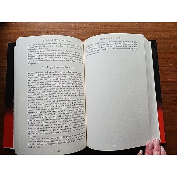 Bloodline of the Holy Grail The Hidden Lineage of Jesus Revealed L. Gardner HCDJ - Picture 12 of 14